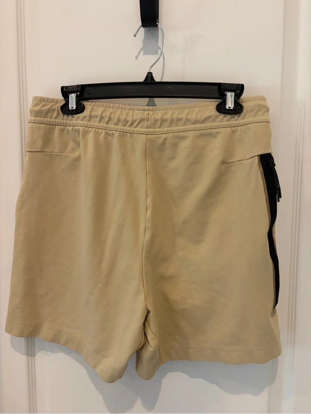 Nike Tech Men's Shorts- Tan with Black Cord